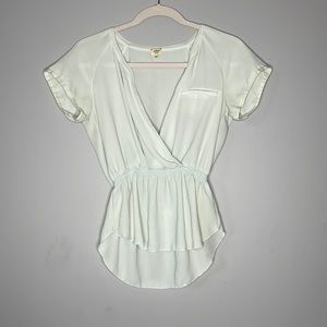 Wilfred Aritzia Short Sleeve Blouse